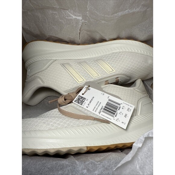 Adidas Womens X Plrpath Off-White/Gum Running Shoes Size 9W/7.5M New - Picture 3 of 10
